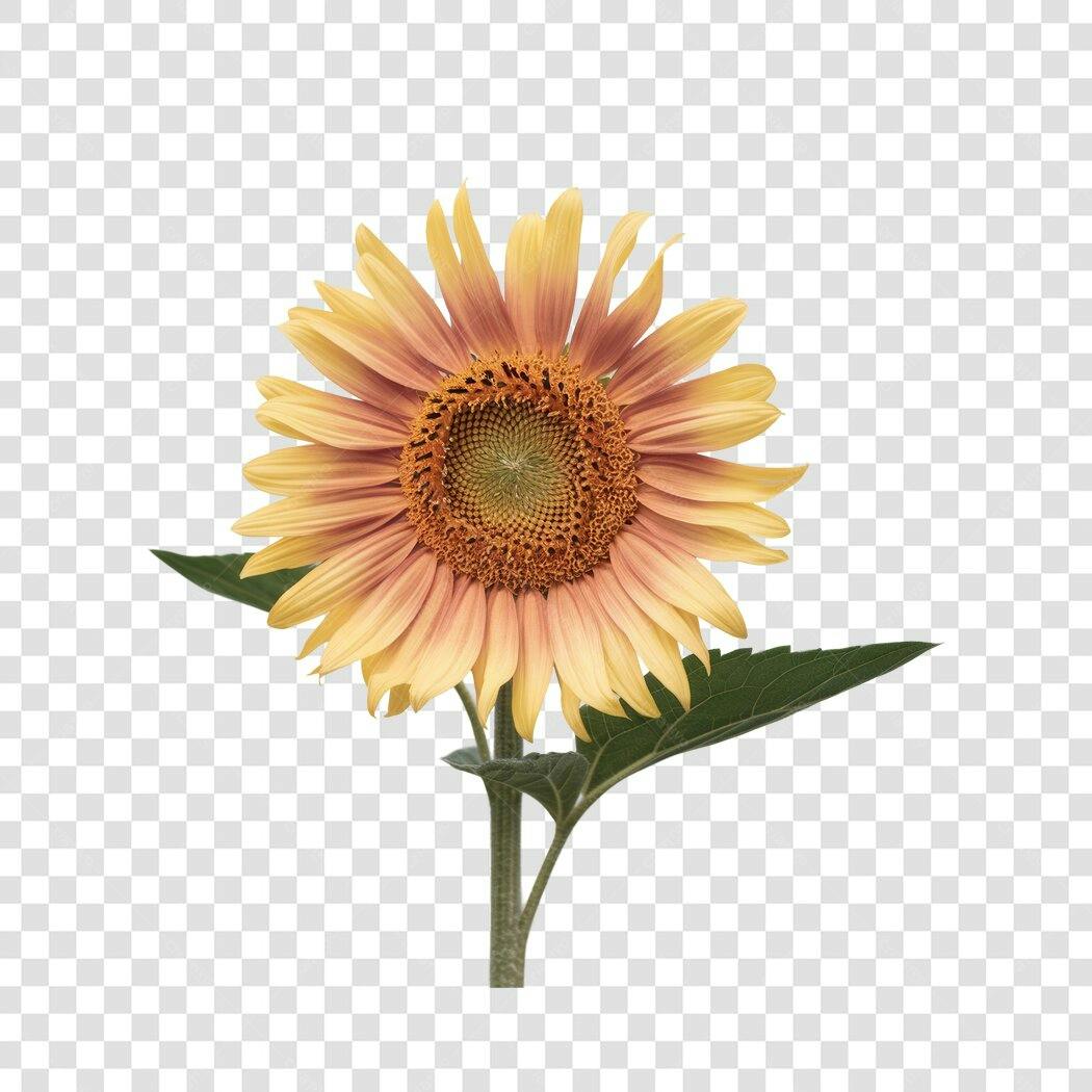 Post Instagram Girassol PNG com fundo transparente