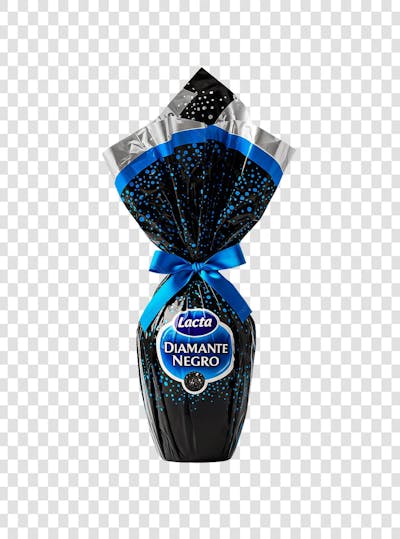 Ovo de páscoa diamante negro PNG TRANSPARENTE