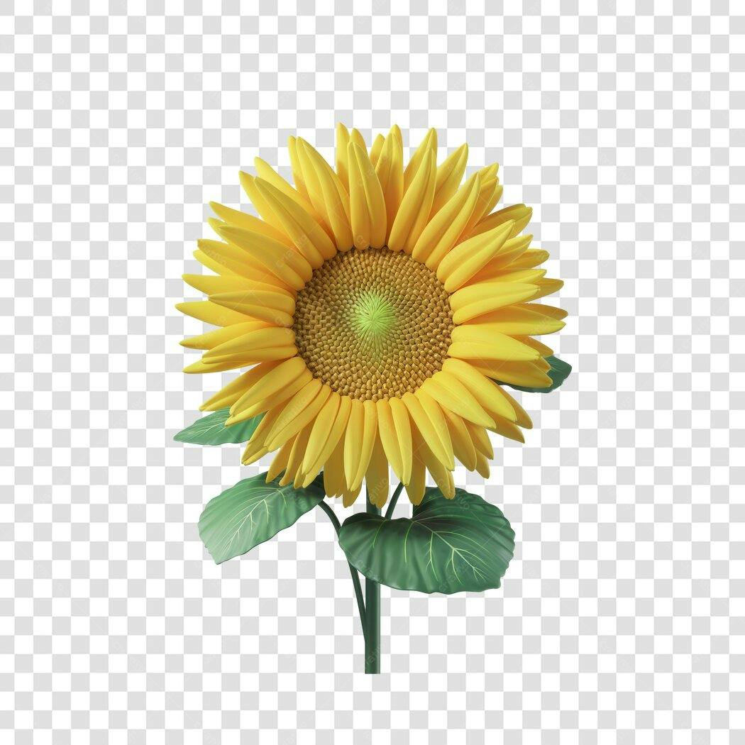 Post Instagram Girassol PNG com fundo transparente