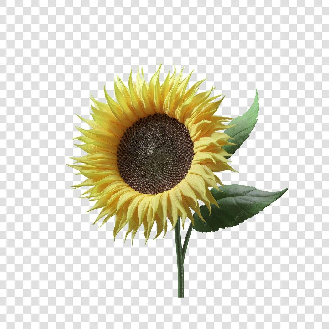Post Instagram Girassol PNG com fundo transparente