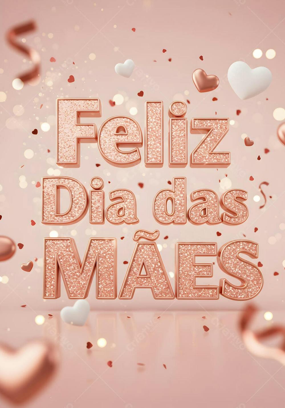 Feliz Dia Das Mães 3D