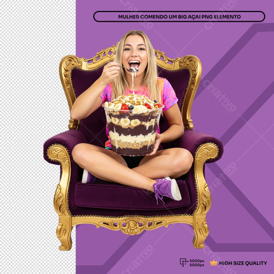 Banner Açai PSD Editável