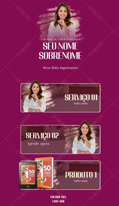 Templates link na bio 