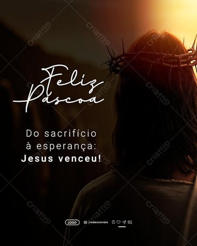Social Media Páscoa
