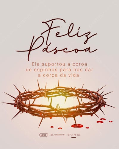 Social Media Páscoa