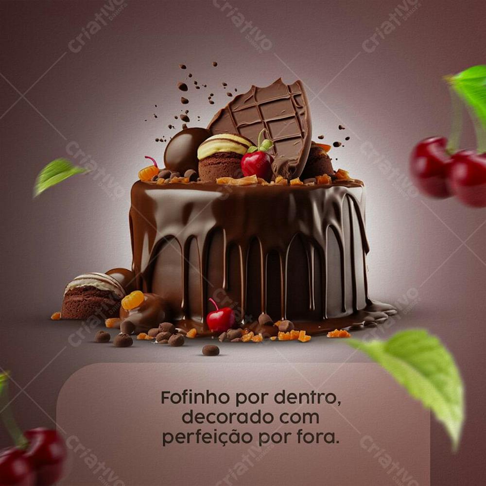 Coleção de artes confeitaria 