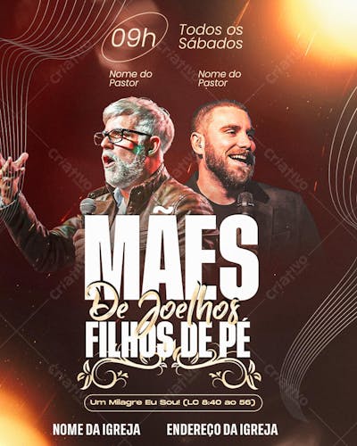 FLYER GOSPEL DE CAMPANHA