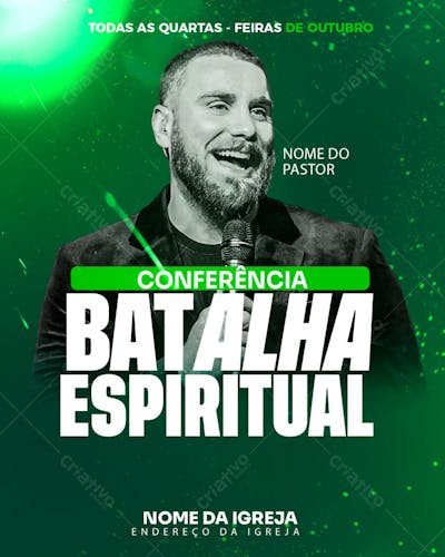 FLYER GOSPEL CONFERÊNCIA
