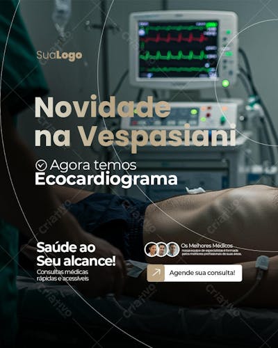 Social media do clinica médica ecocardiograma 03