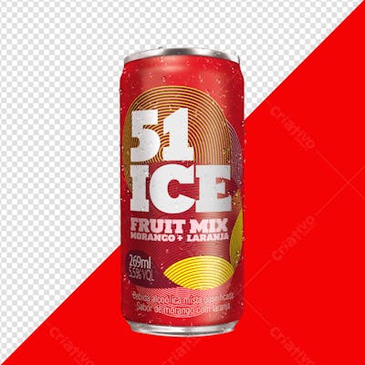 51 ICE FRUIT MIX LATA PNG TRANSPARENTE SEM FUNDO
