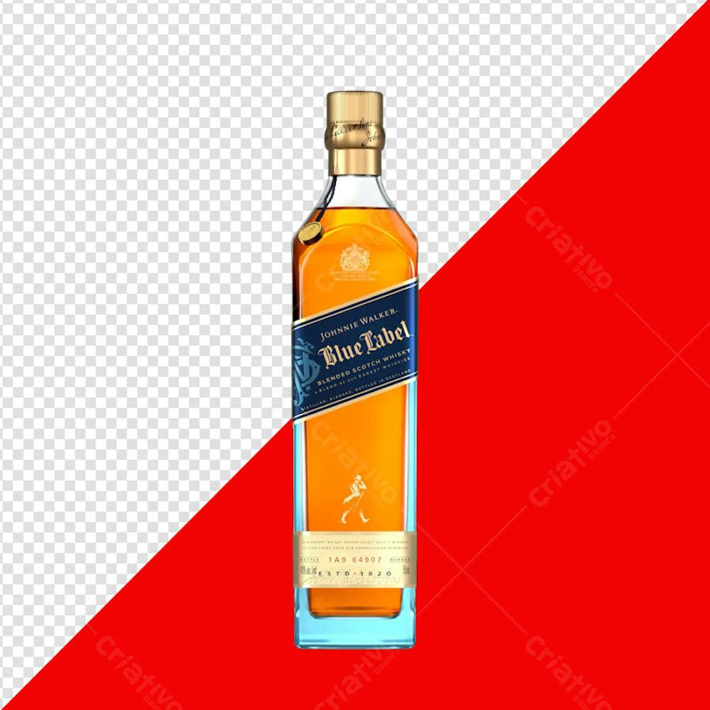 JHONNIE WALKER BLUE LABEL PNG TRANSPARENTE SEM FUNDO