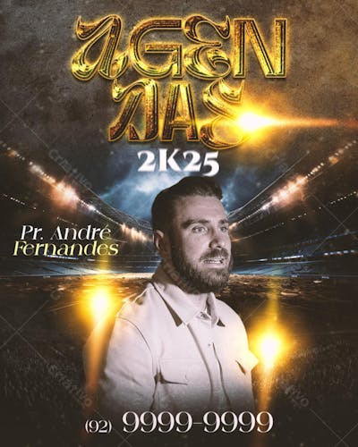 agendas 2k25 pastor andré fernandes 2025 agendas abertas
