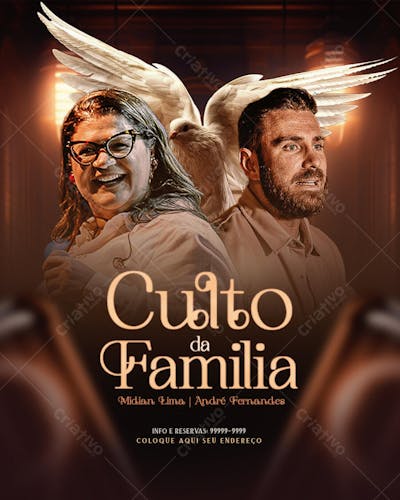CULTO DA FAMILIA 2025 IGREJA EVANGELICA CHURCH