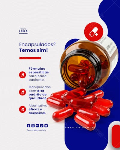 Farmácia Descontos Manipulados exames curativos social media editável (4)