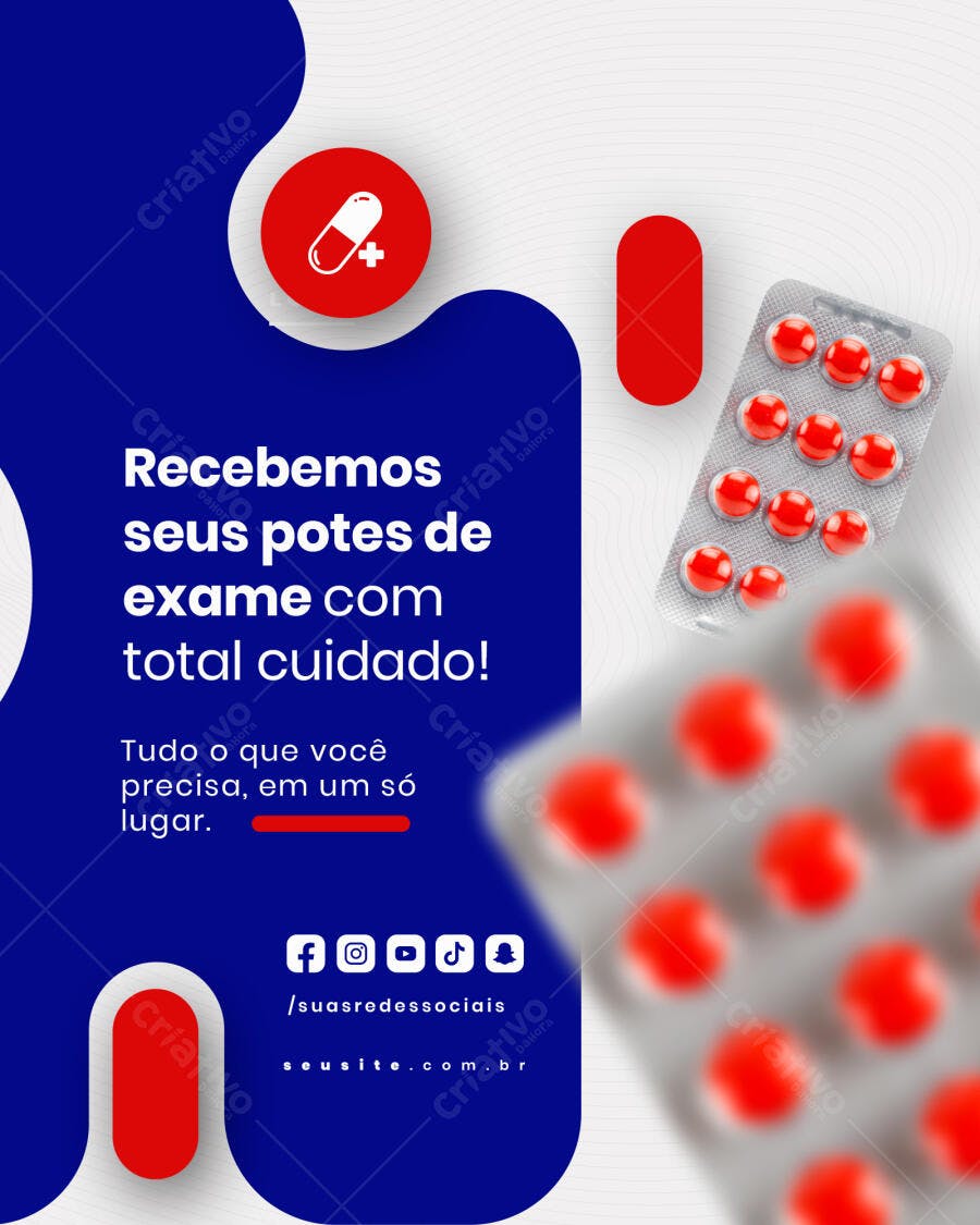 Post para Redes Sociais PSD Editável