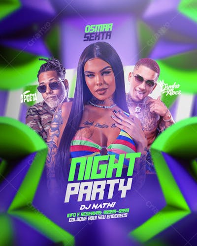 FLYER DE SHOW night party