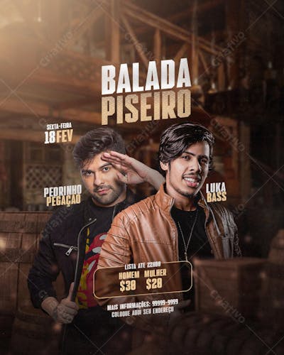 BALADA PISEIRO
