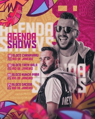 AGENDA DE SHOWS