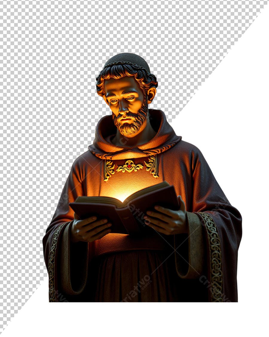 Imagem de São Francisco de Assis PSD Editável