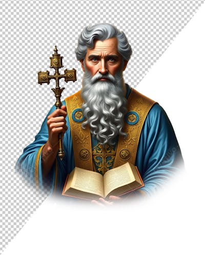 SÃO PEDRO COM CHAVE DO CÉU
