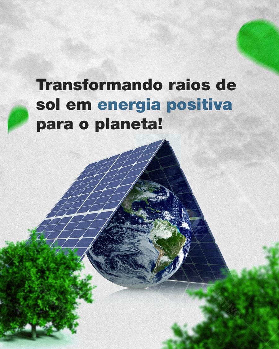Flyer Dia Mundial do Meio Ambiente PSD Editável