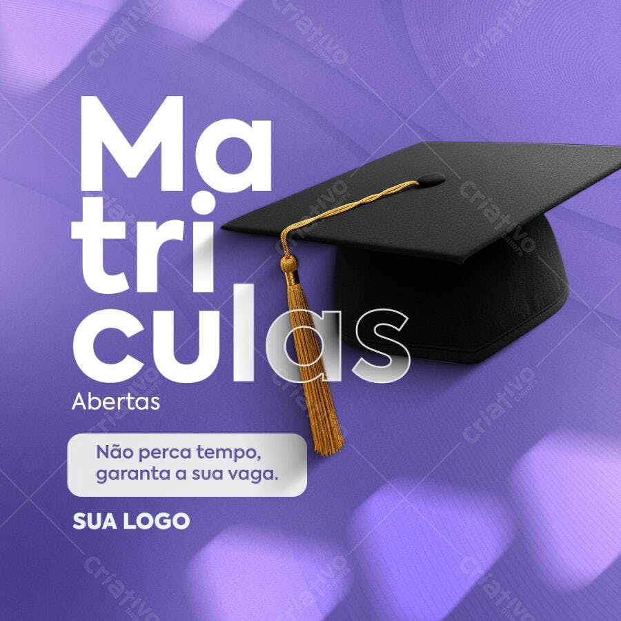 Post para Inscrições PSD Editável