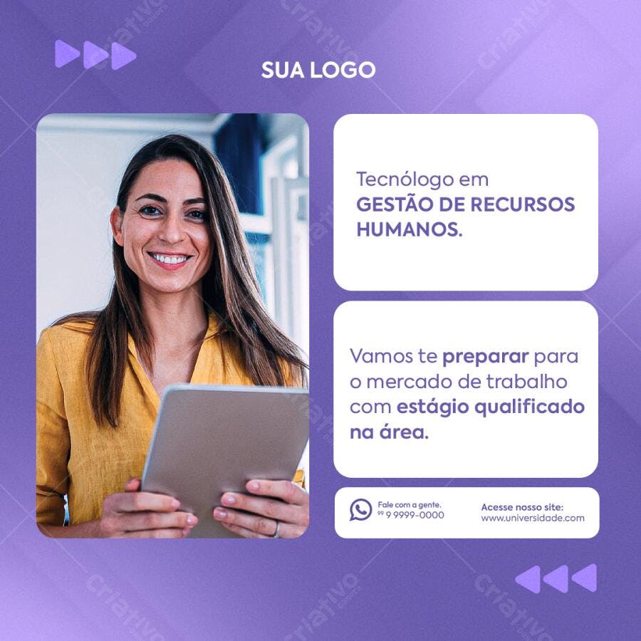 Postagem Instagram RH PSD Editável