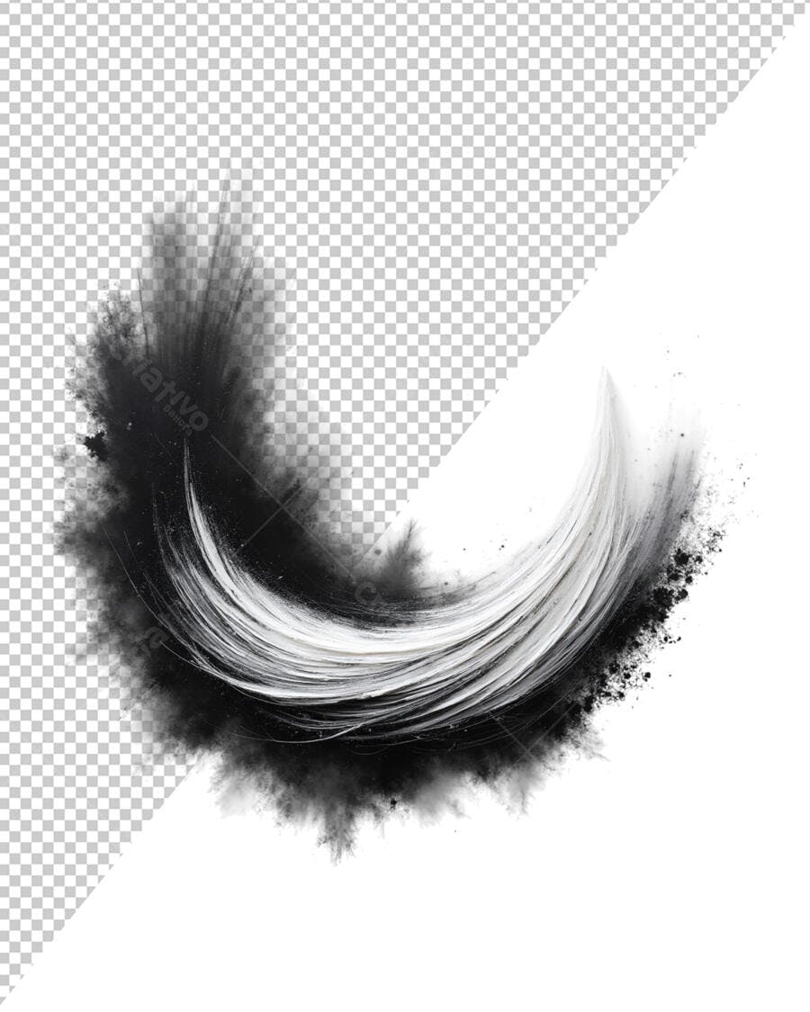 Kit de Texturas Abstrato em Preto e Branco PSD Editável