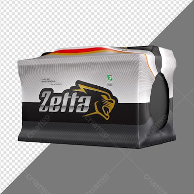 BATERIA DE CARRO ZETTA PNG TRANSPARENTE SEM FUNDO