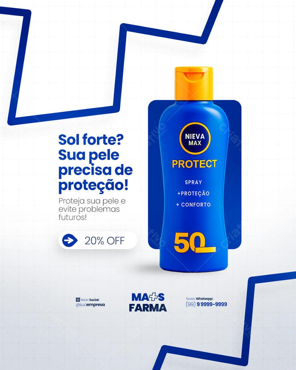 Farmácia Remédios Cápsula Formulas Medicamnetos Promoção Social Media PSD Editável (14)
