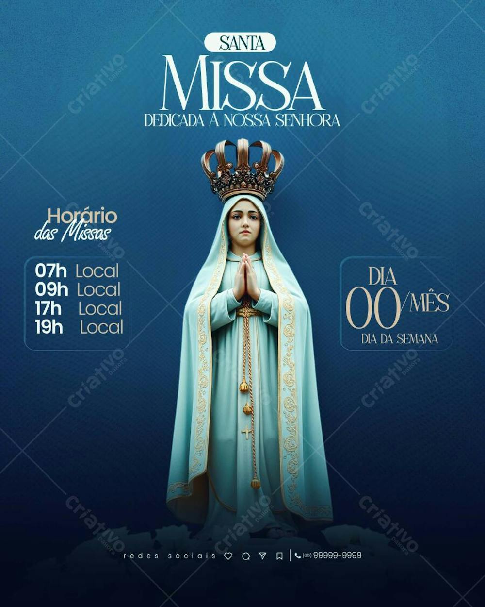 SANTA MISSA EM HONRA A MARIA