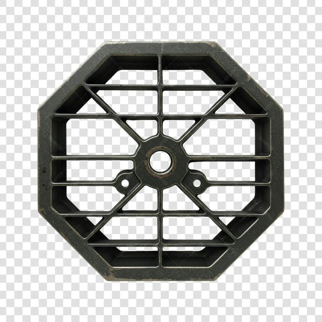 Mockup Elemento Mecânico Industrial PNG com fundo transparente