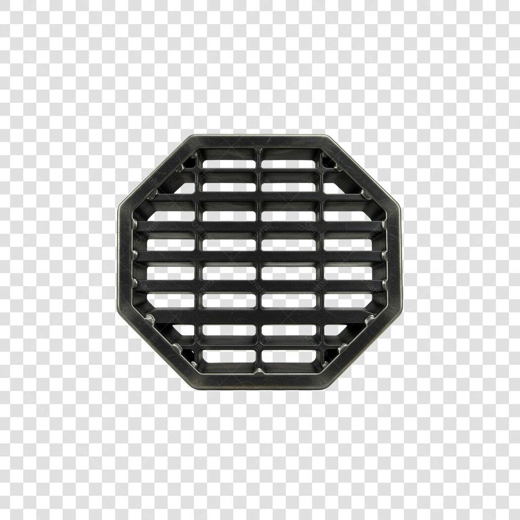 Mockup Grade Octagonal PNG com fundo transparente