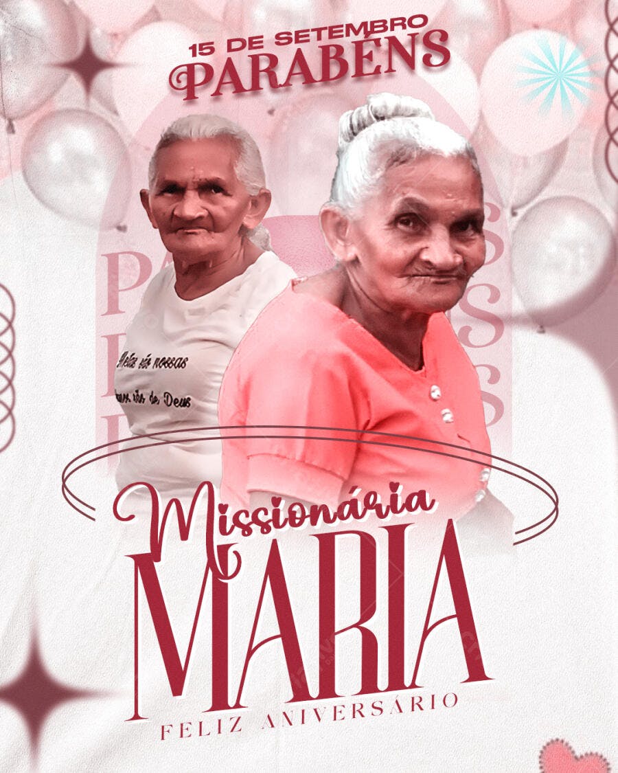 Flyer Aniversário 15 de Setembro PSD Editável