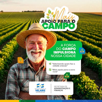 Prefeitura Pavimentação praça saúde campo rural máquinas Vagas aviso informe comunicado PSD (2)