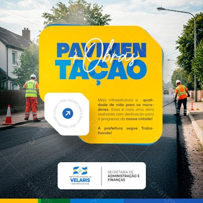 Prefeitura Pavimentação praça saúde campo rural máquinas Vagas aviso informe comunicado PSD (10)