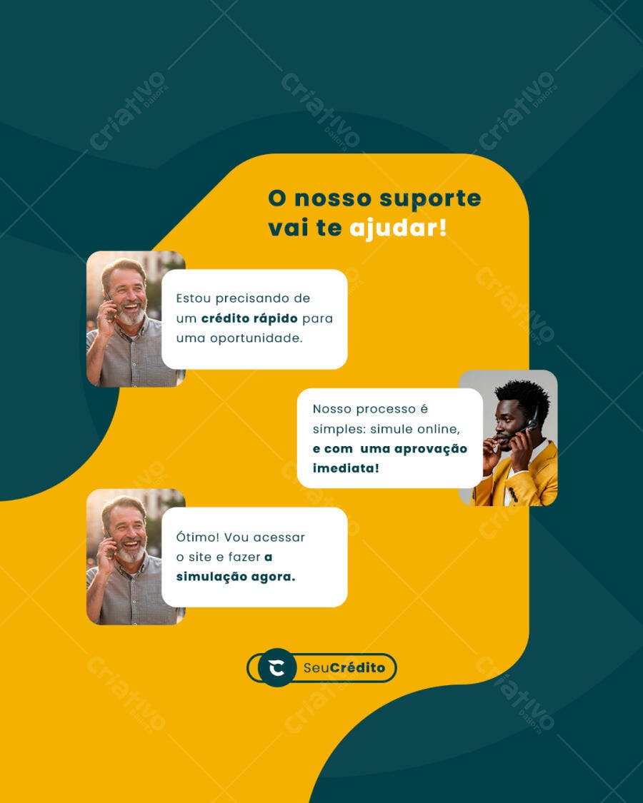 Post para Redes Sociais Empreendedorismo PSD Editável
