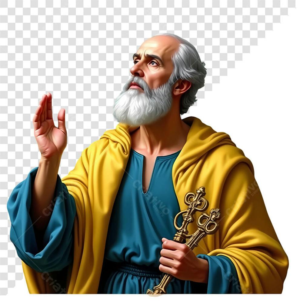 SÃO PEDRO PARA CAMISAS, POSTS E COMPOSIÇÕES
