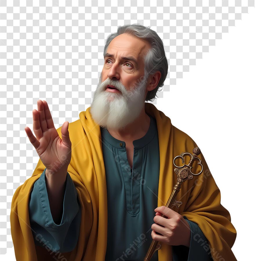 Ilustração religiosa PSD Editável