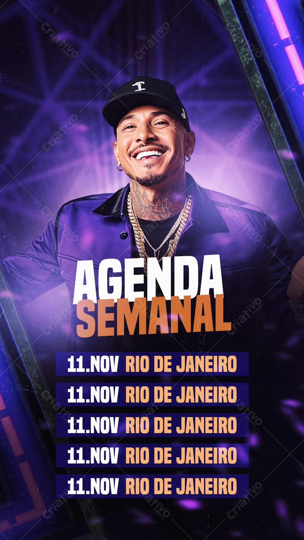 Agenda Semanal Story