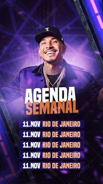 Agenda Semanal Story