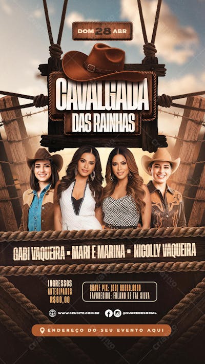 Story_Cavalgada das Rainhas