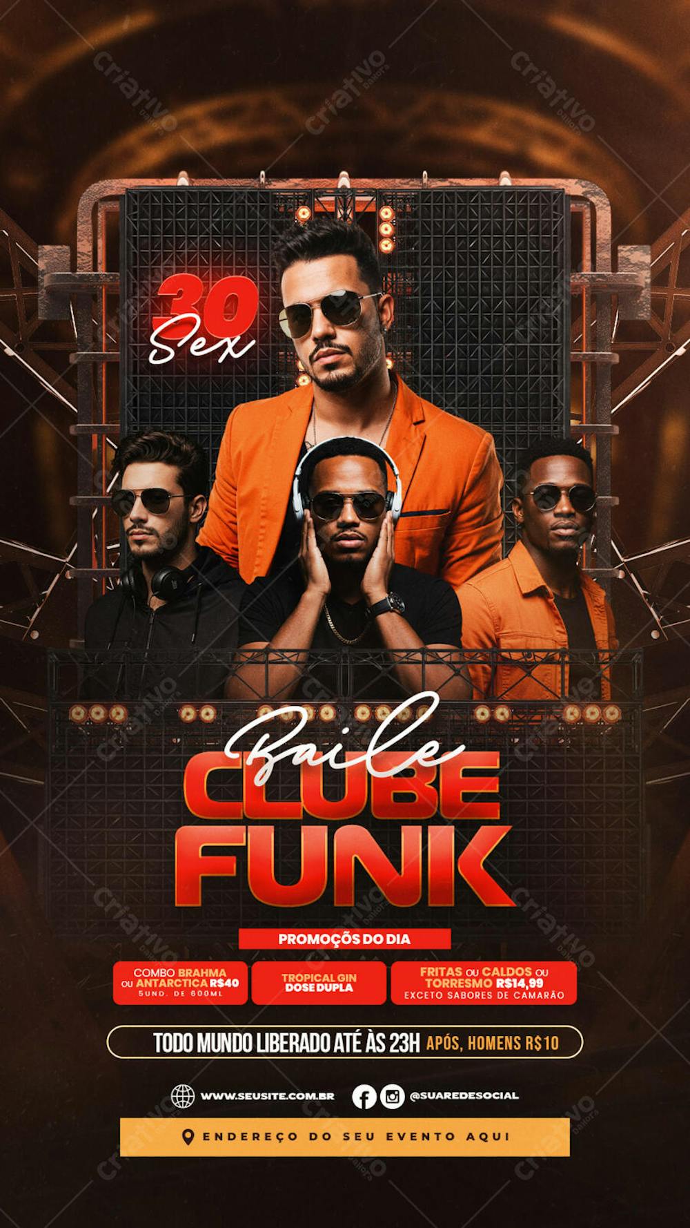 Story_Baile Clube Funk