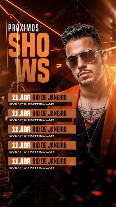 Story_Proximos Shows 01