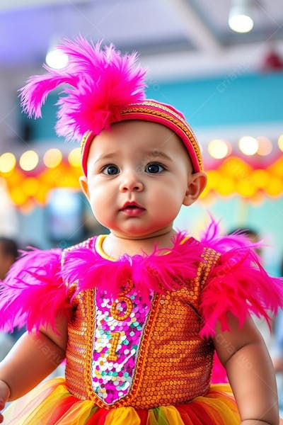 BEBÊ CRIANÇA FANTASIADO COM FANTASIA DE CARNAVAL (17)