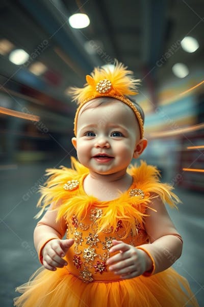 BEBÊ CRIANÇA FANTASIADO COM FANTASIA DE CARNAVAL (32)