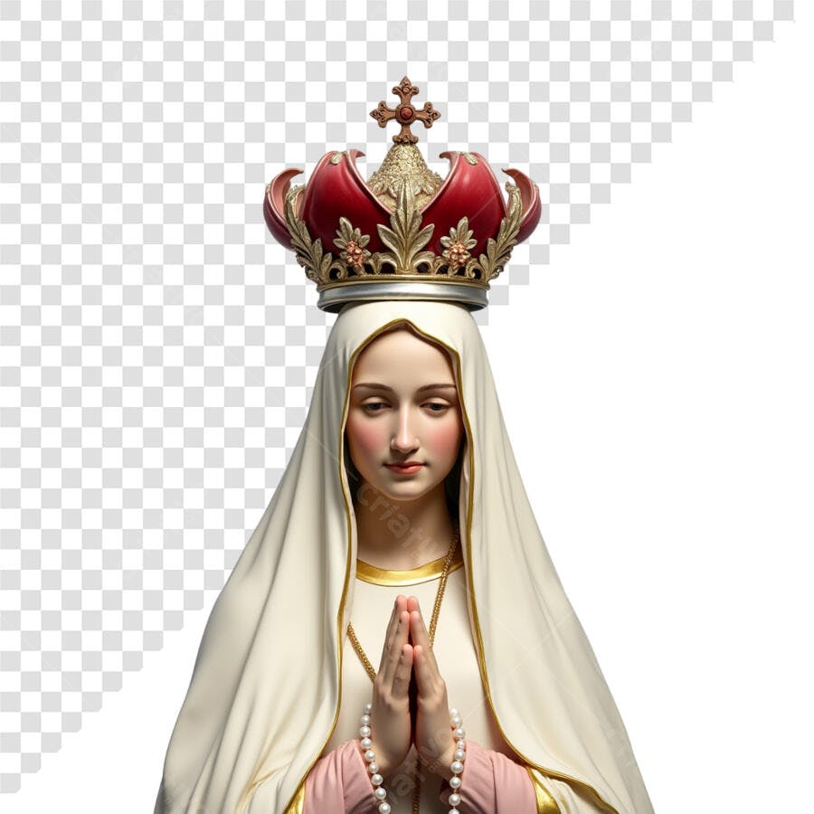 Imagem Sagrada para Dia de Nossa Senhora PSD Editável