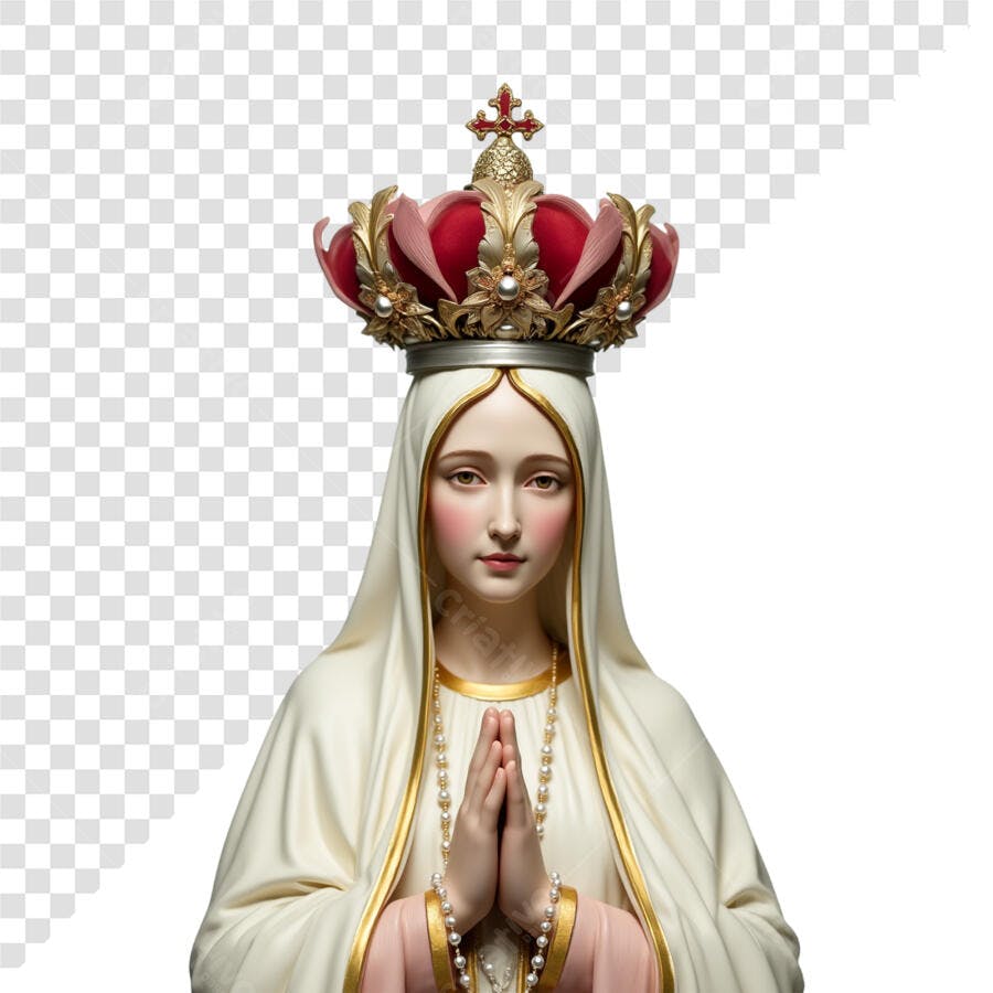 Imagem Nossa Senhora de Fátima PSD Editável