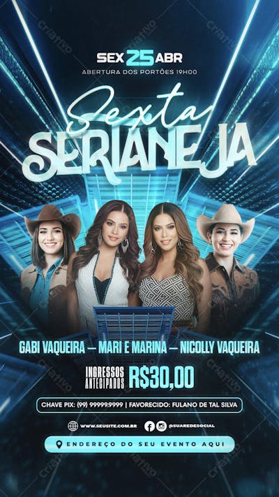Story_Sexta Sertaneja
