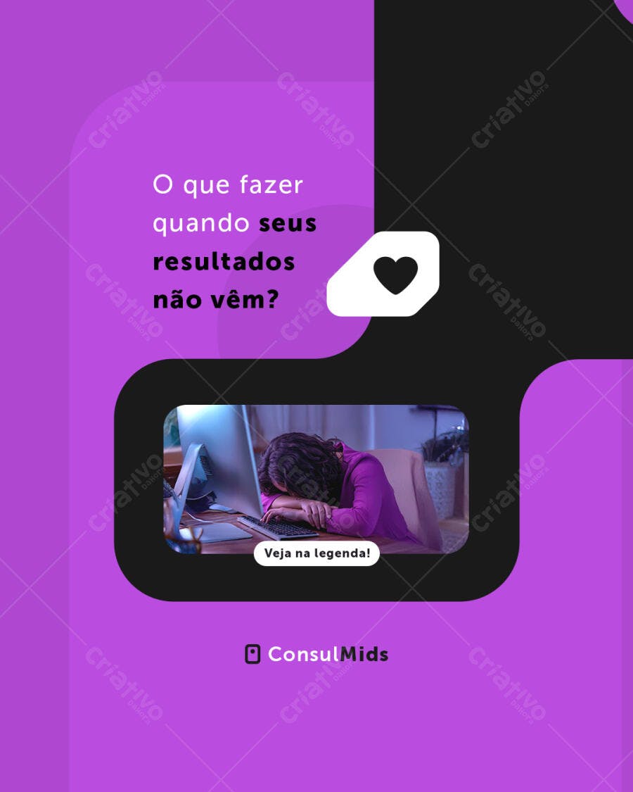 Post para Redes Sociais PSD Editável